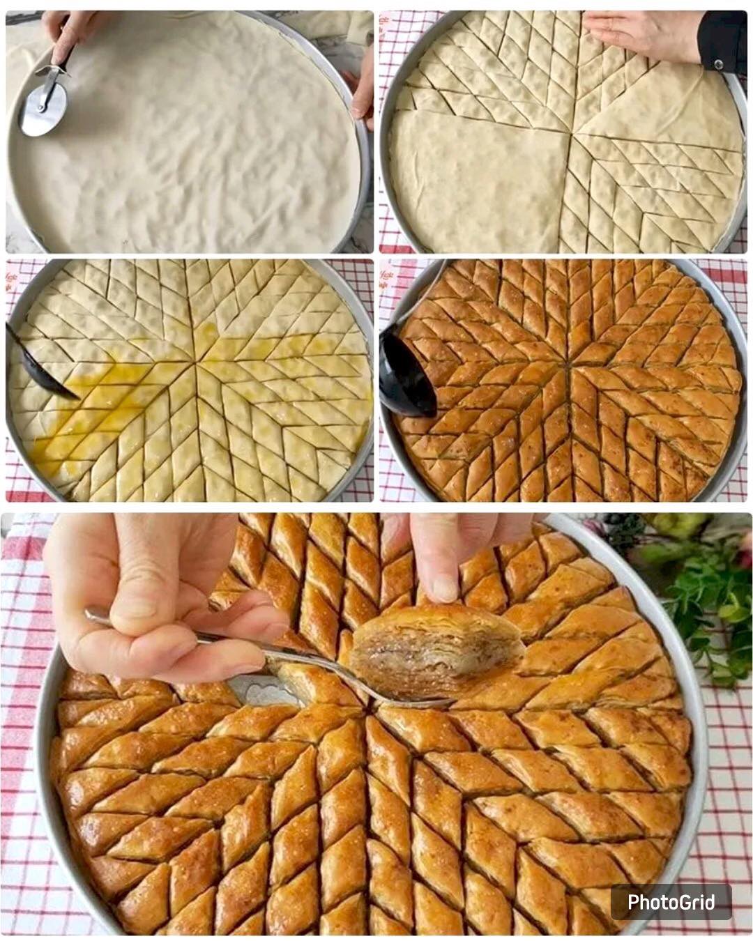 Püf Noktalarıyla Çıtır Çıtır El Açması Cevizli Ev Baklavası Tarifi - 1