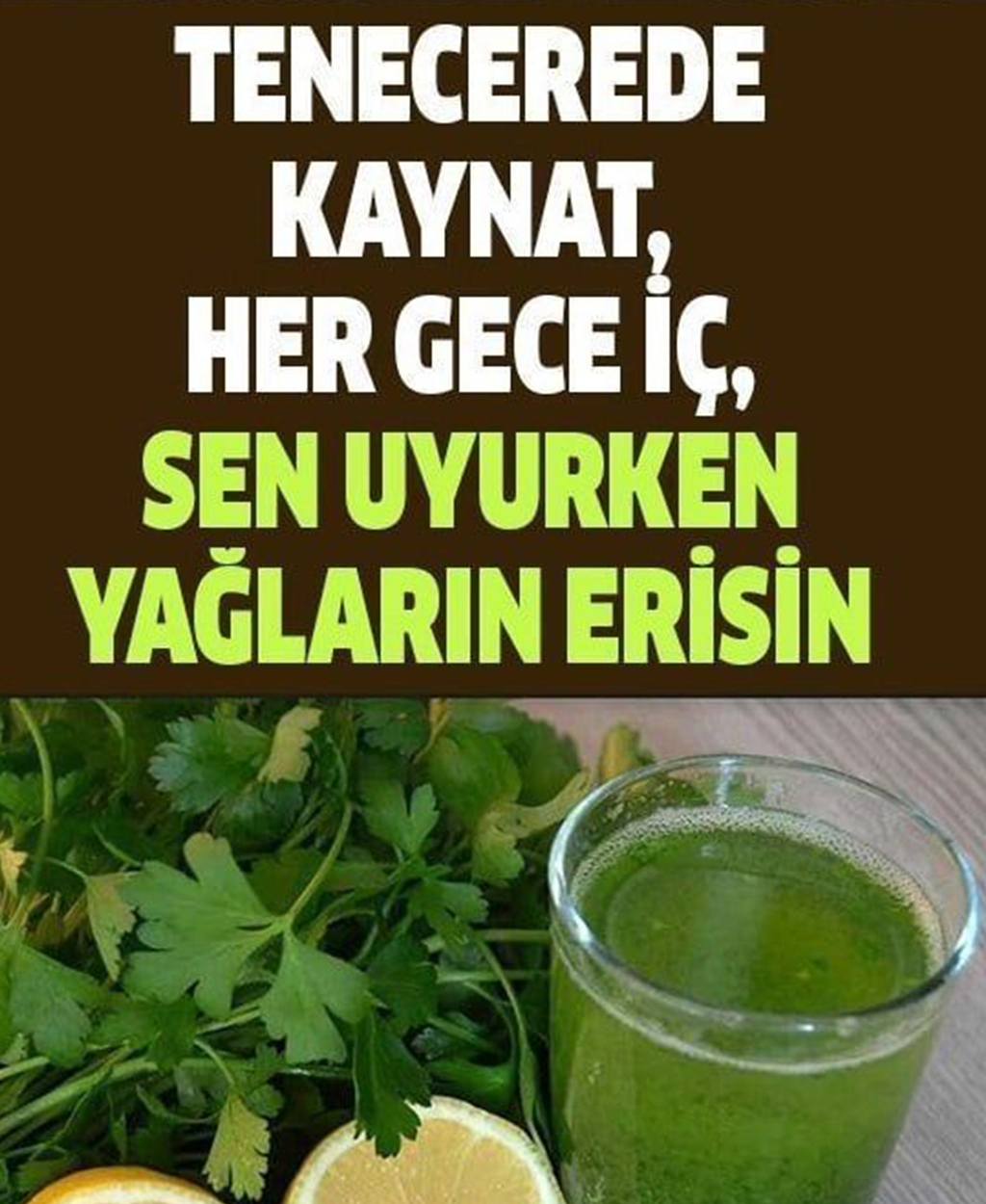 Tencerede Kaynat Sen Uyurken Yağların Erisin - 1
